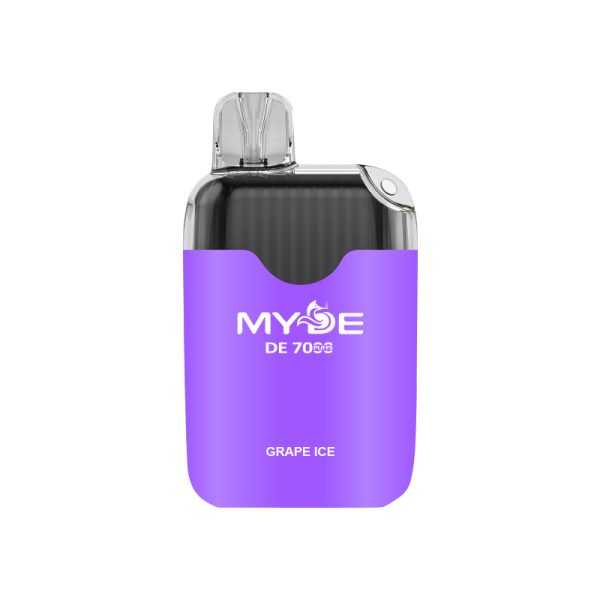Einweg-vape-Stift MYDE DE7000puffs Grape Ice