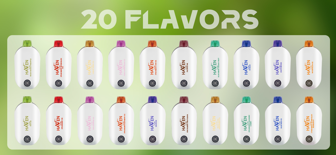 MYDE BK120 Disposable Vape (7) HAVEN BK120 Disposable Vape 18000 Puffs