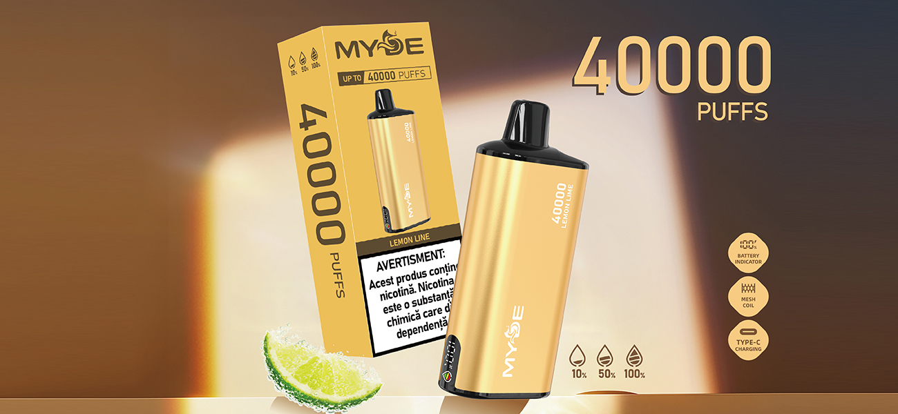 MYDE Y135 Disposable Vape 40000 Puffs
