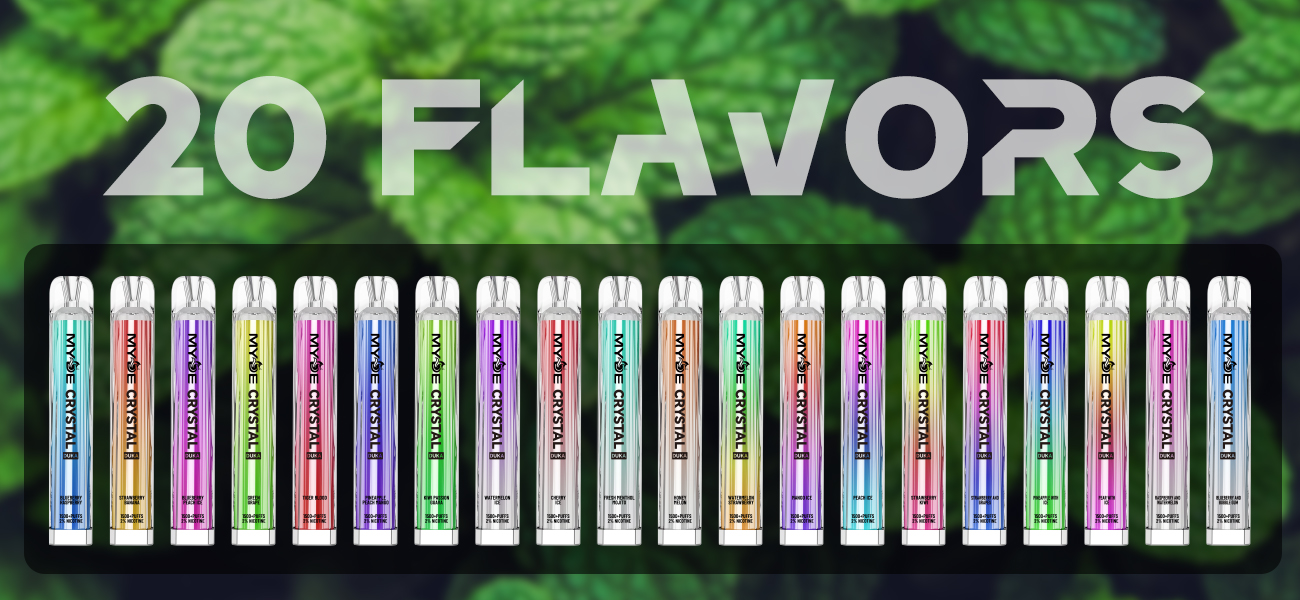 MYDE CRYSTAL BAR DS 41 Disposable Vape 1500 Puffs