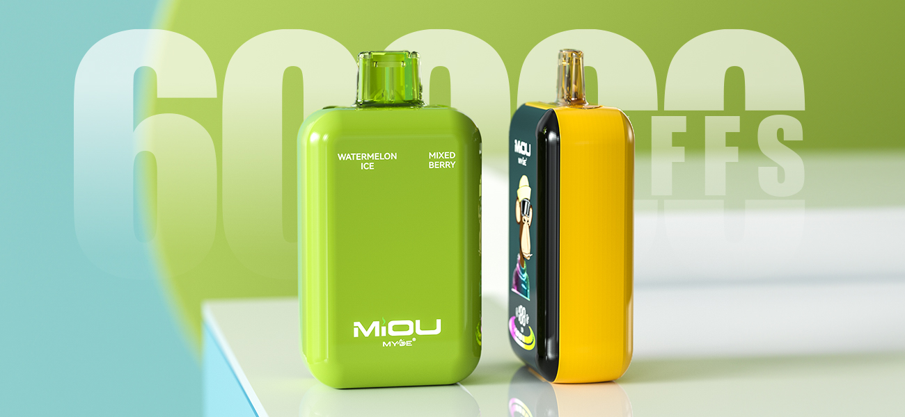 MYDE MIOU Disposable Vape (1) MYDE MIOU Disposable Vape 60000 puffs 2 IN 1